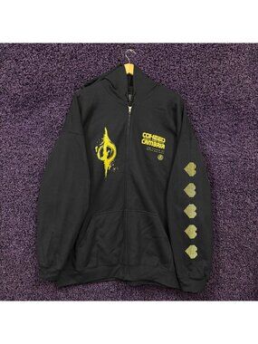 Coheed and Cambria Tour Zip-Up Hoodie Size  3XL